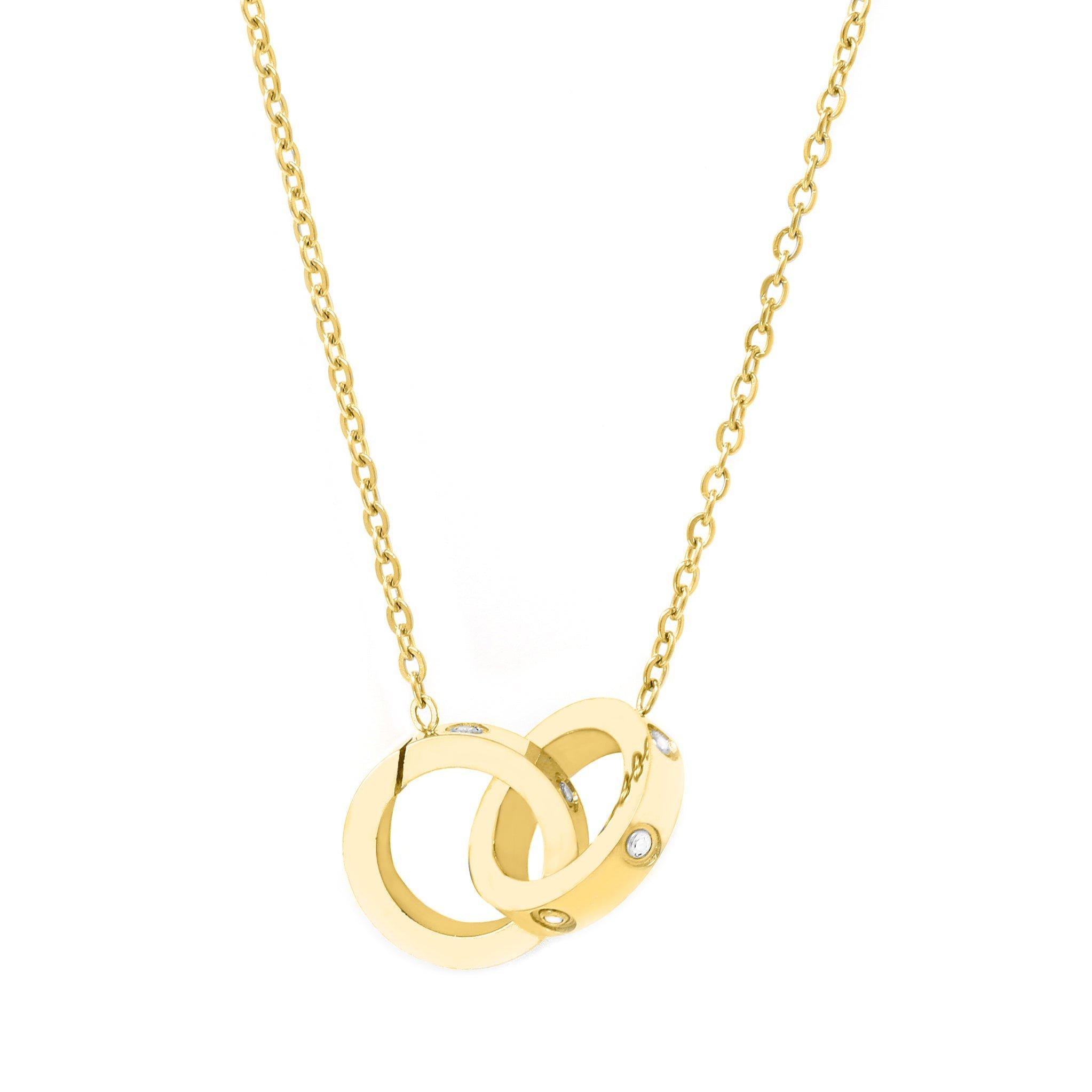 Locked In Forever Necklace Gold
