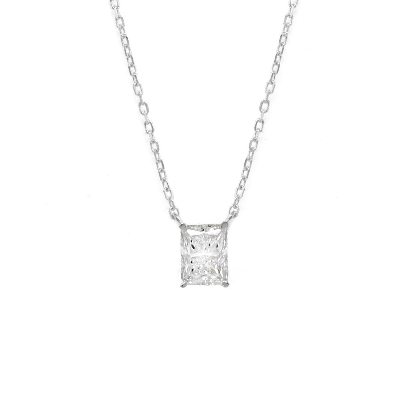 Radiant Silver Necklace