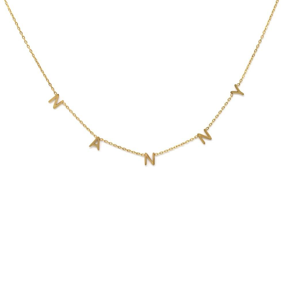 Nanny Necklace - Yellow Gold