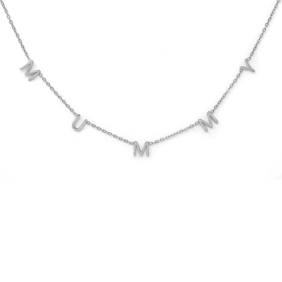 Mummy Necklace - Silver