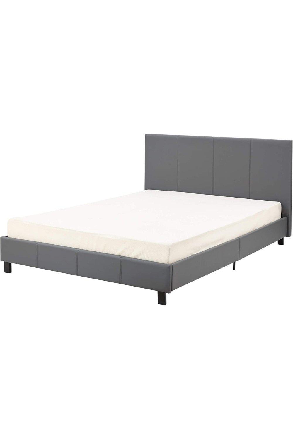Bilancio Normal 3ft Grey PU Bed