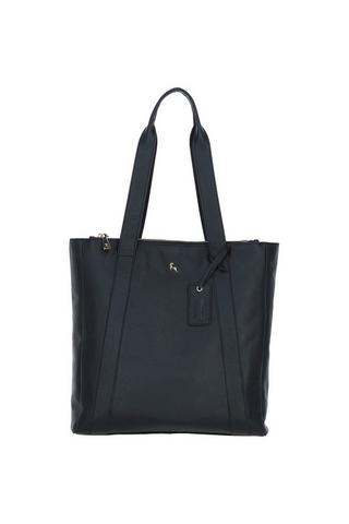Product 'Consistenza Intensa' Ashwood Modern Black Leather Shoulder Bag Black