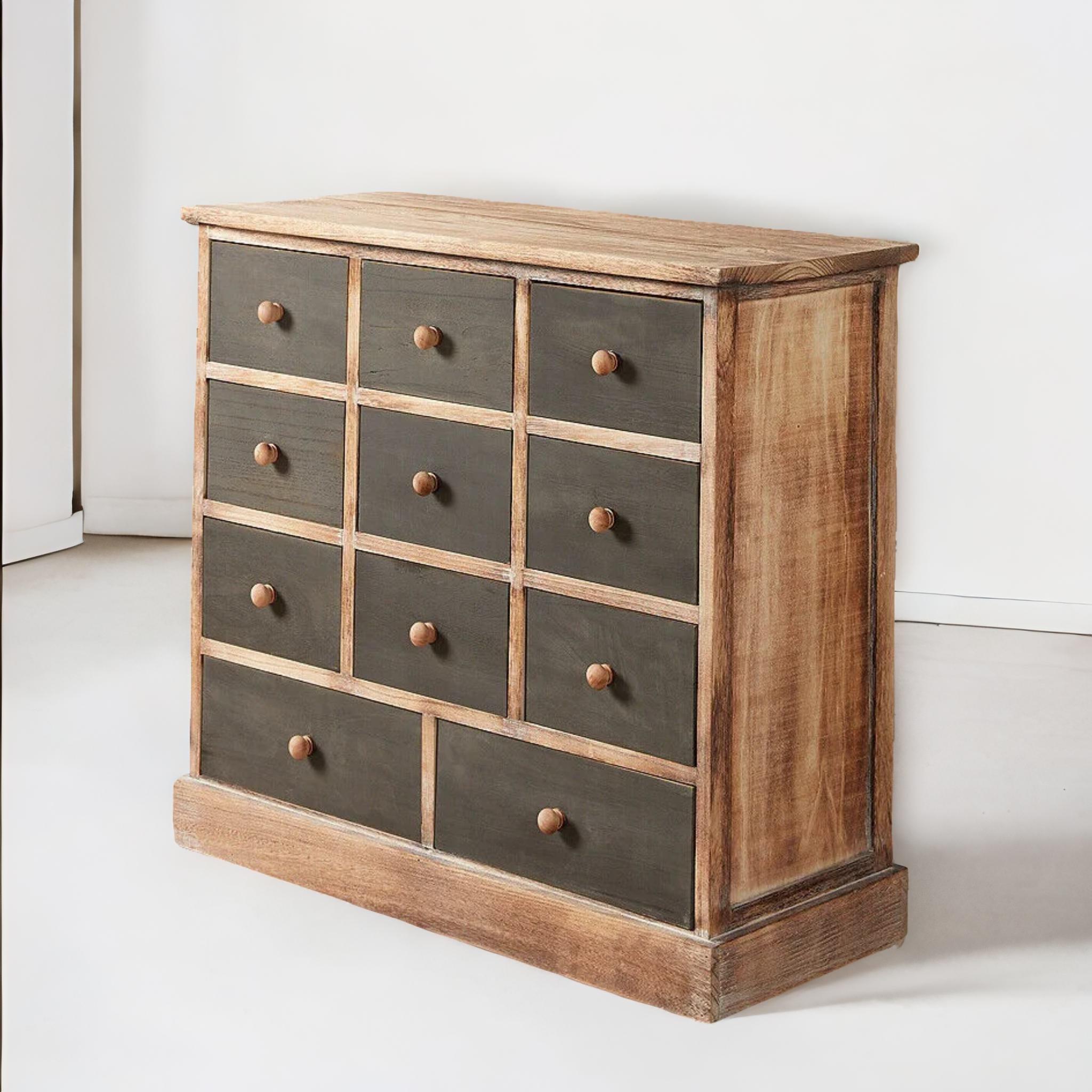 Wooden Chest Of 11 Drawers Bedroom