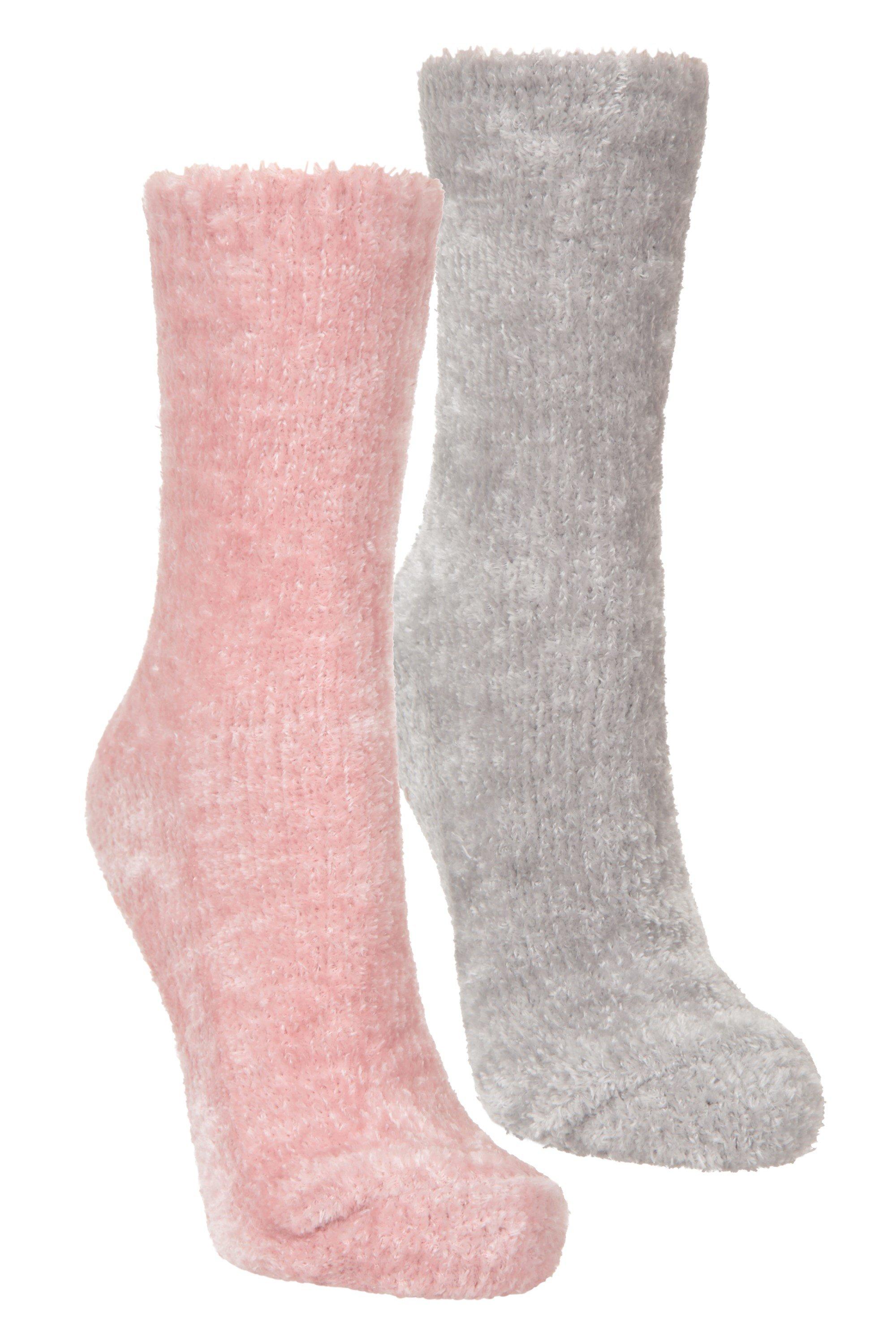 Velvet Touch  Cosy Socks  Stretchy Socks 2 Pack
