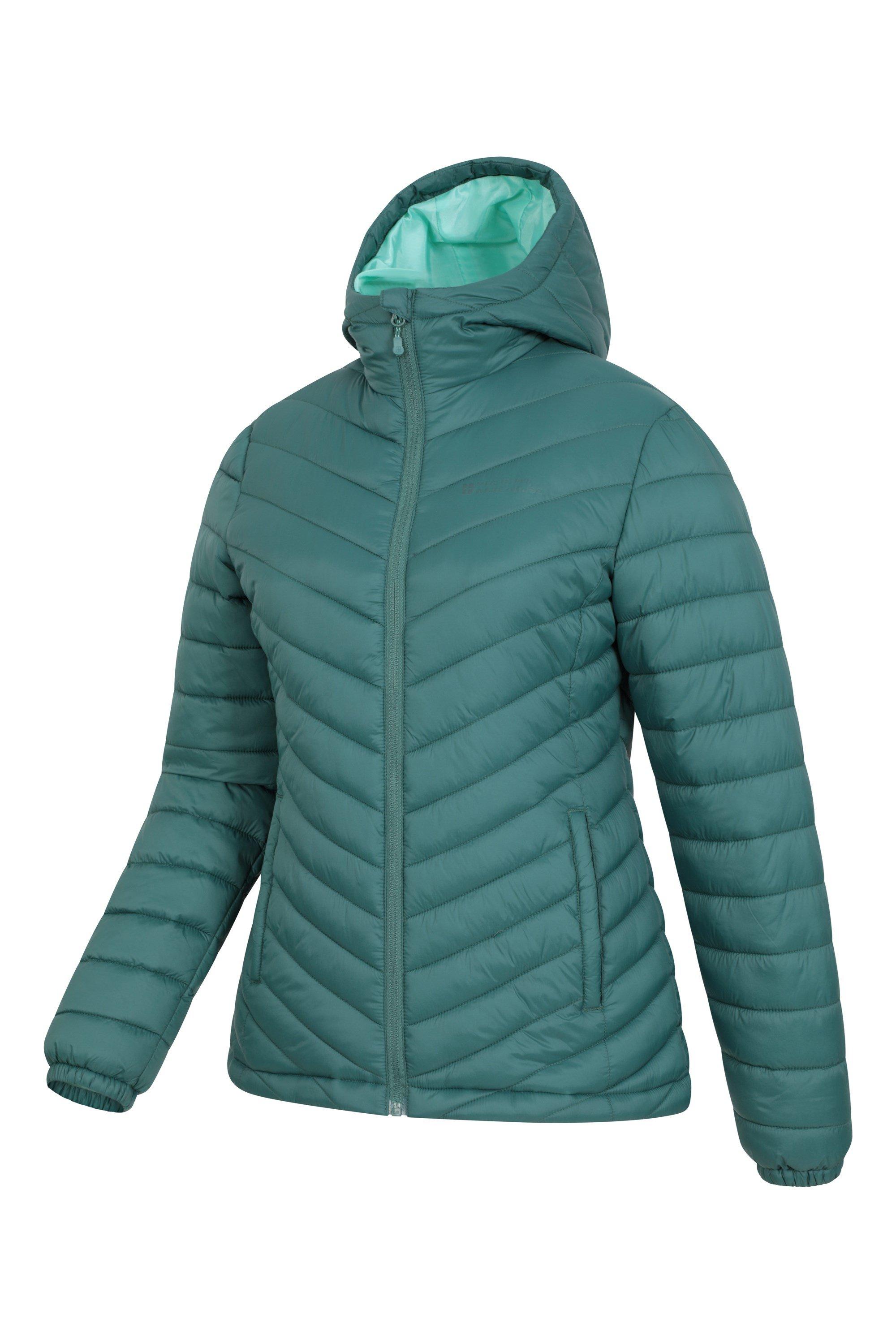 Mountain Warehouse Mens Seasons Padded Jacket Puffer Water Resistant Winter  Coat