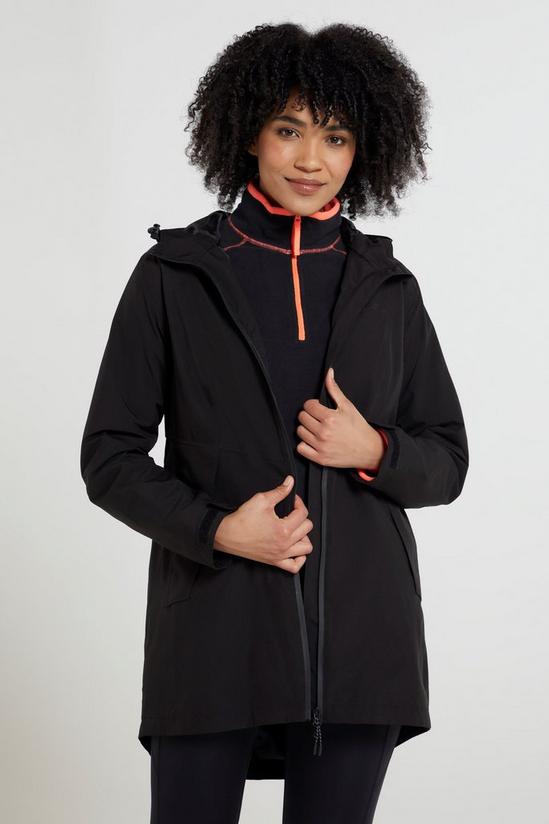 Mountain Warehouse Hilltop II  Waterproof Jacket  Hooded Zip Coat 3