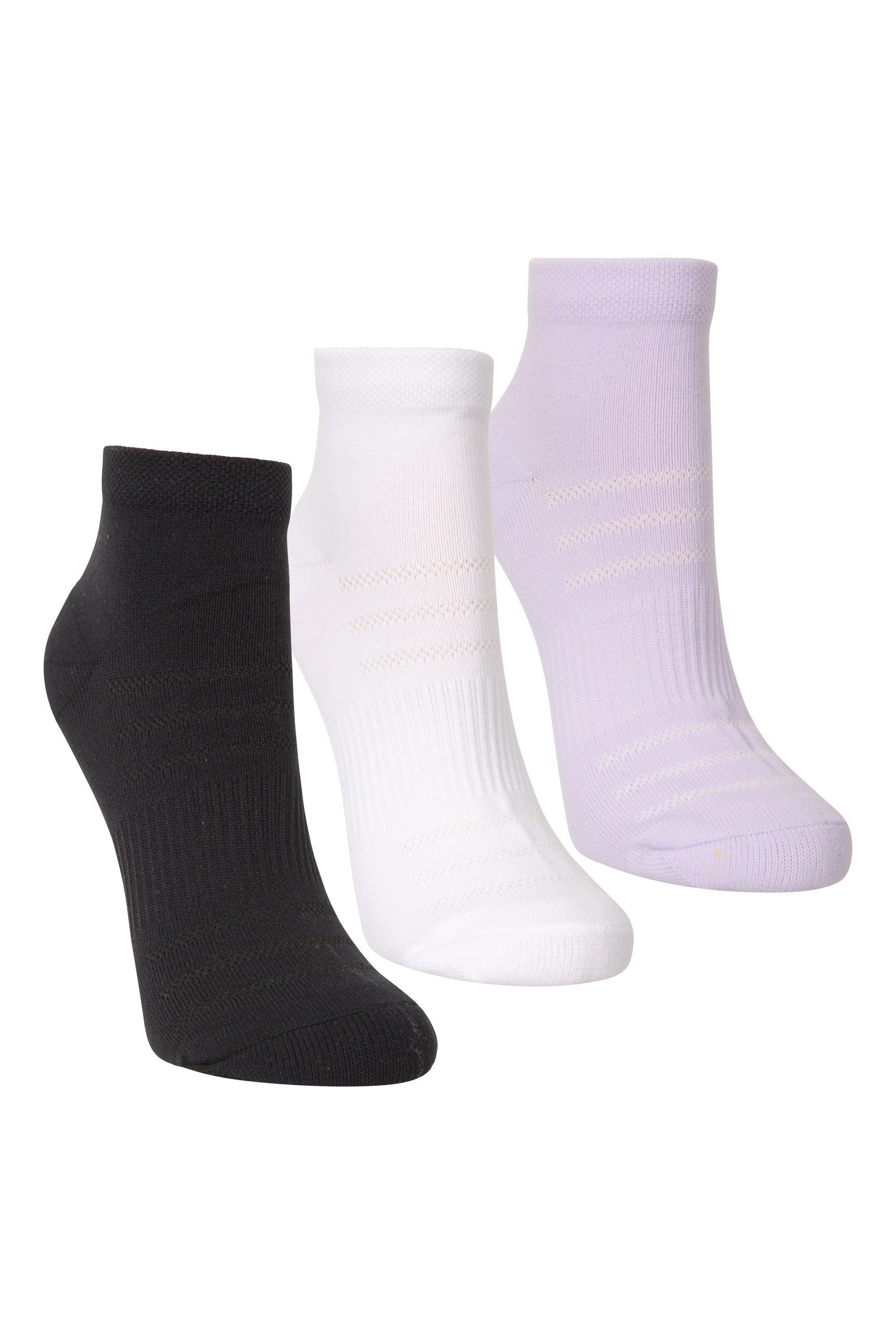 Arch Support Trainer Socks  Ankle Length 3 Packs