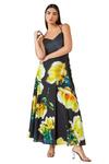 Ariella Luxe Floral Fit & Flare Maxi Dress thumbnail 1