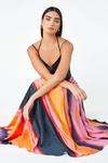 Ariella Luxe Colourblock Fit & Flare Maxi Dress thumbnail 2