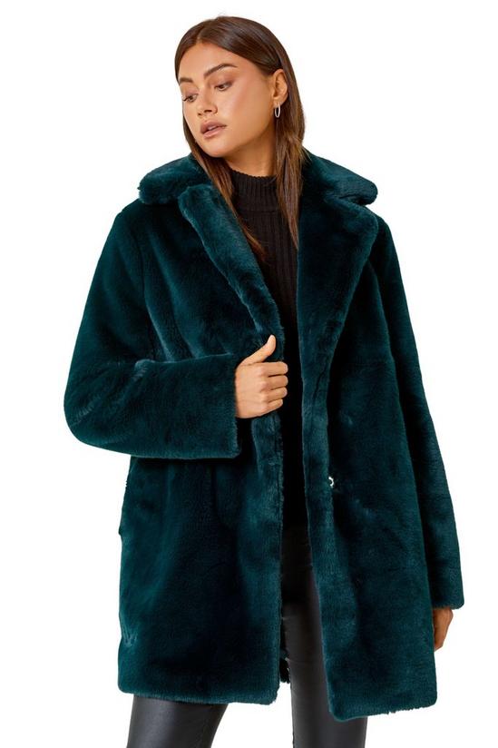 Roman Faux Fur Coat 1