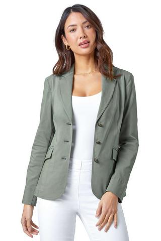 Jessica London Women's Plus Size Two Piece Single Breasted Jacket