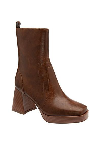 'Kilrush' Zip-Up Ankle Boots