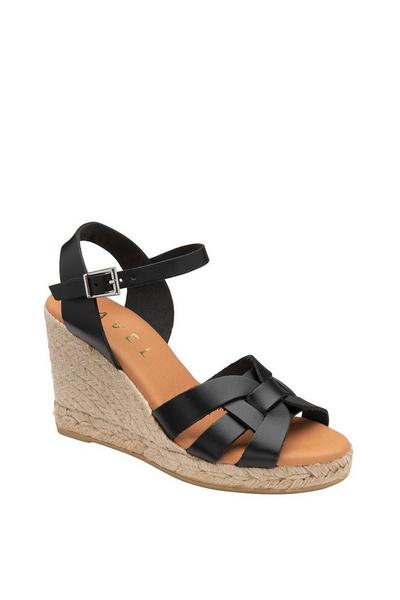 'Glion' Leather Wedge Sandals