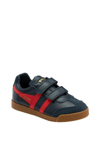 Harrier Leather Strap' Leather Kids Strap Trainers