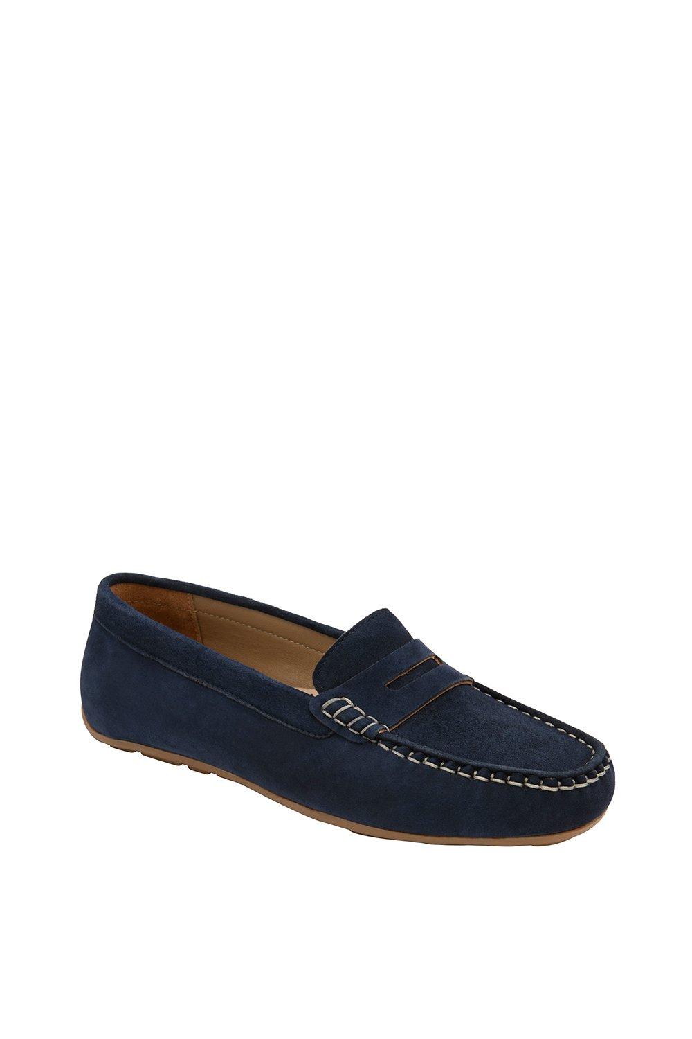 Flats | 'Corry' Suede Loafers | Ravel