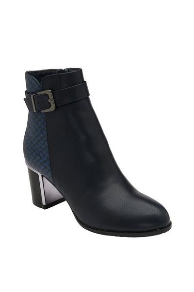 'Cindy' Zip-Up Ankle Boots