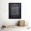 Artery8 Wall Art Print 1 John 3:16 Love Jesus Christ Laid Down His Life For Us Christian Bible Verse Quote Scripture Typography Art Framed thumbnail 2
