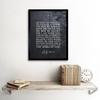 Artery8 Wall Art Print Acts 18:9-11 Do Not Be Silent For I am With You Christian Bible Verse Quote Scripture Typography Art Framed thumbnail 2