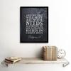 Artery8 Wall Art Print Philippians 4:19 GOD Will Meet All Your Needs Christ Jesus Christian Bible Verse Quote Scripture Typography Art Framed thumbnail 2
