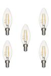 BHS Lighting Pack of 5 4W 5 E14 Small Edison Screw Candle LED Bulb thumbnail 1