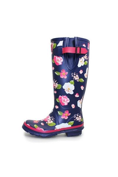Floral Wellington Boots