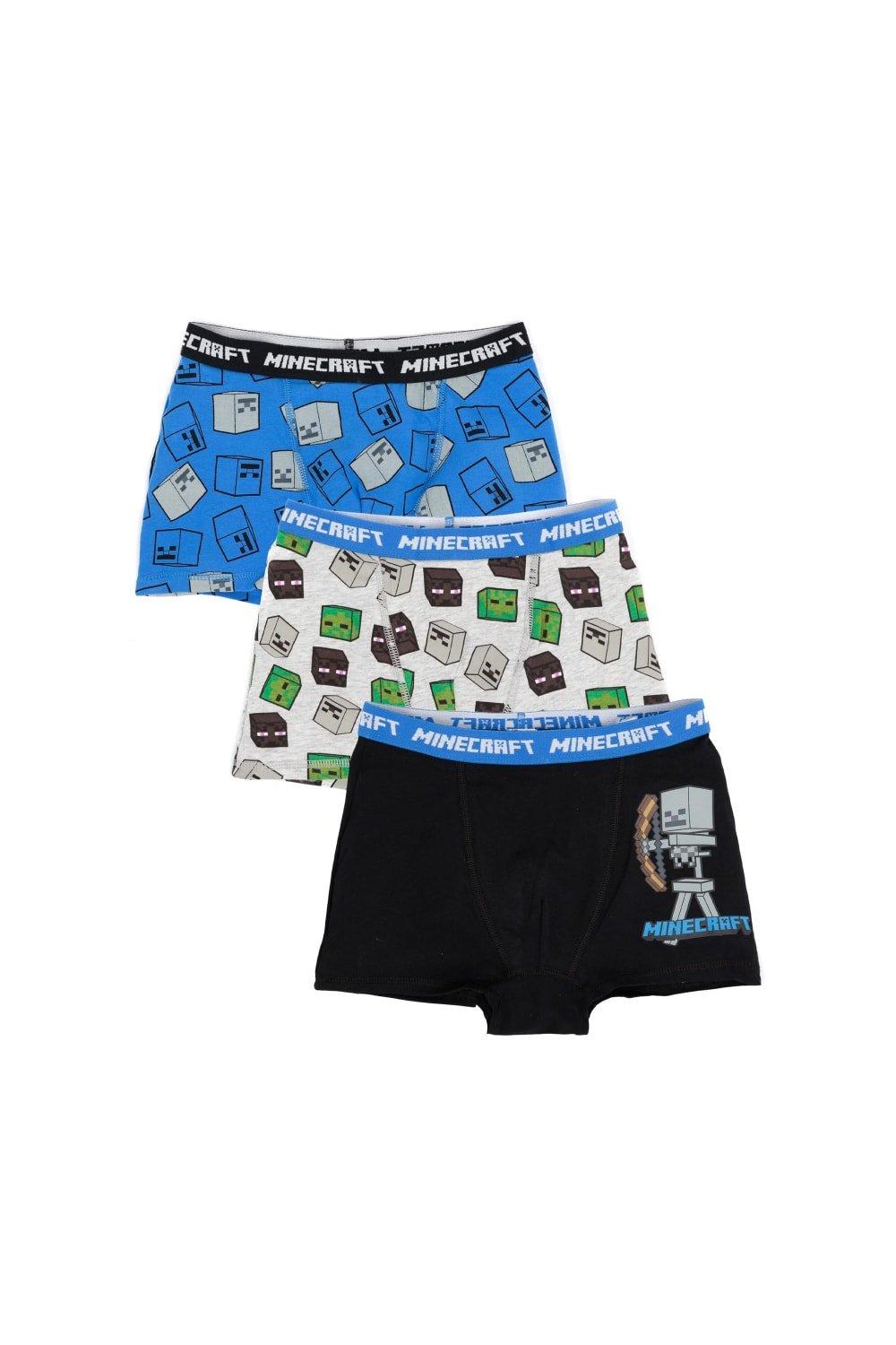 Buy Minecraft Trunks 3 Pack 11-12 years, Underwear and socks