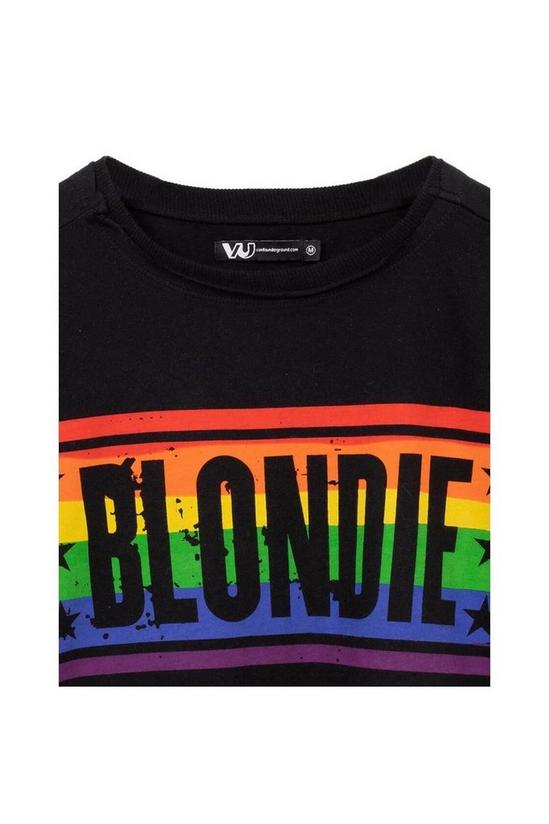 Blondie Rainbow Crop T-Shirt 3