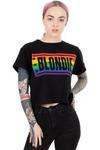 Blondie Rainbow Crop T-Shirt thumbnail 5