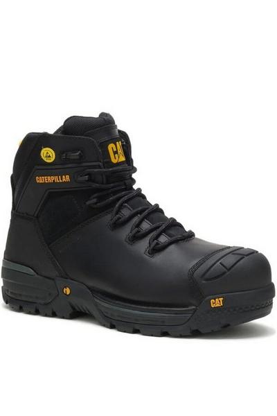 Excavator Grain Leather Safety Boots