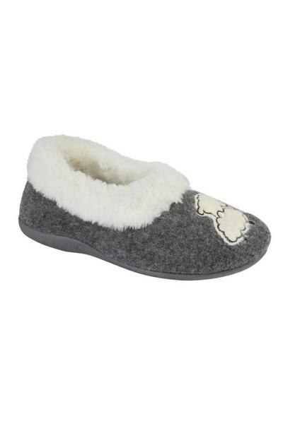 Sheep Faux Fur Slippers
