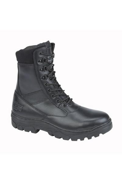 Maverick Leather Combat Boots