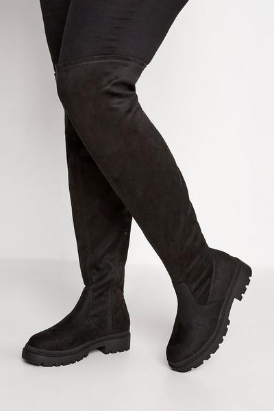 Wide & Extra Wide Over The Knee Boots