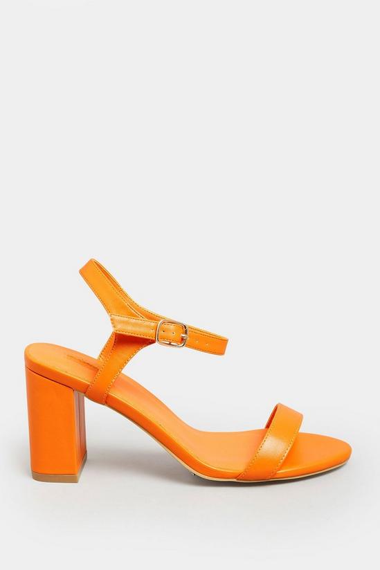 Yours Wide and Extra Wide Fit Block Heel Sandal 4