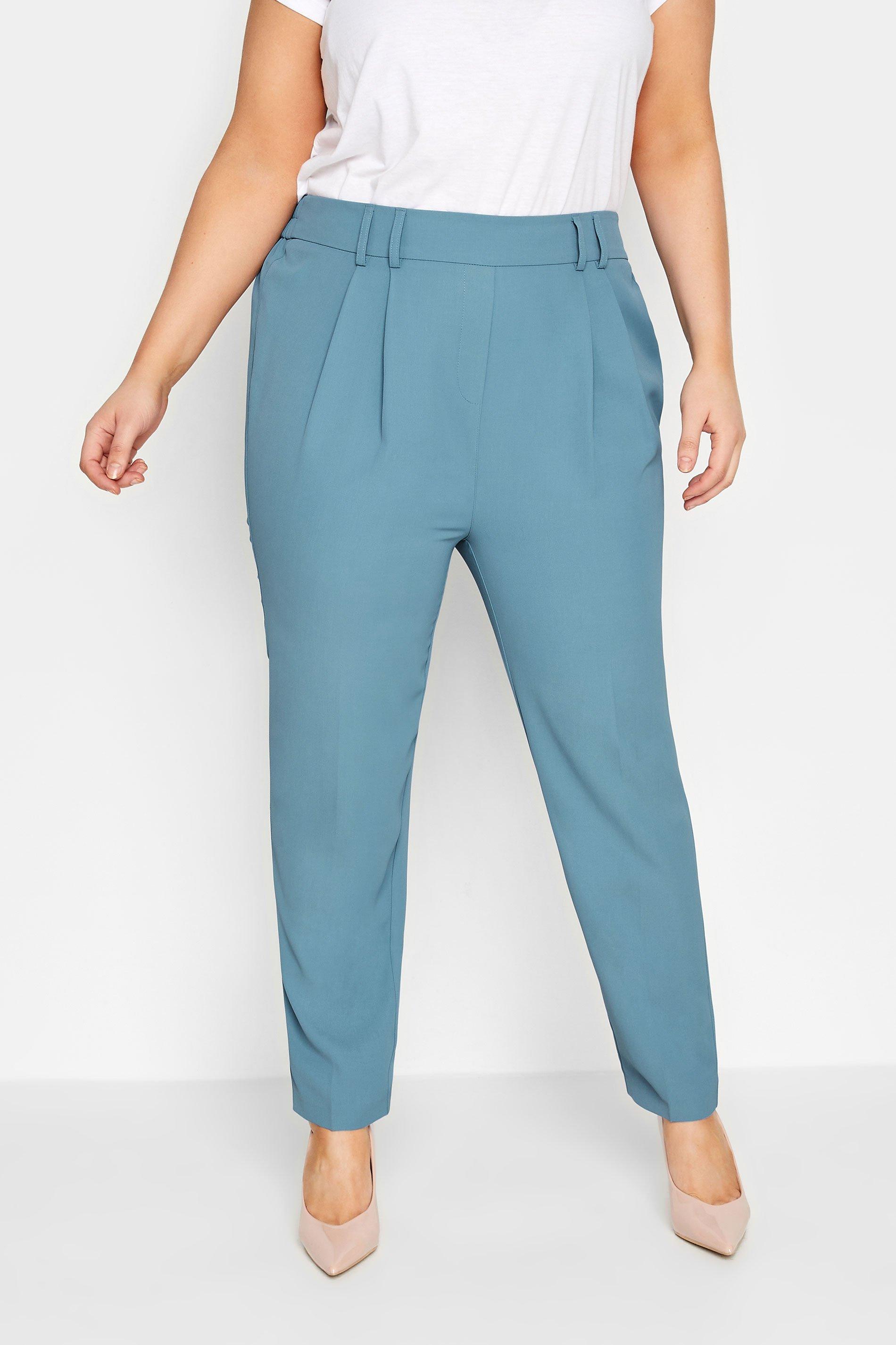 Manfinity Mode Men's Plus Size Tapered Trousers | SHEIN USA