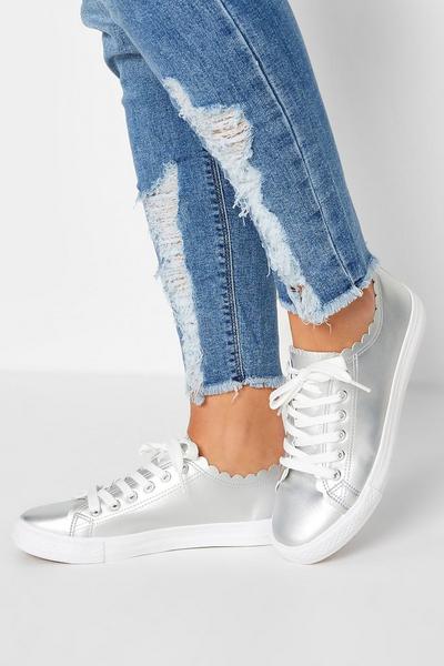 Wide Fit Lace Up Trainer