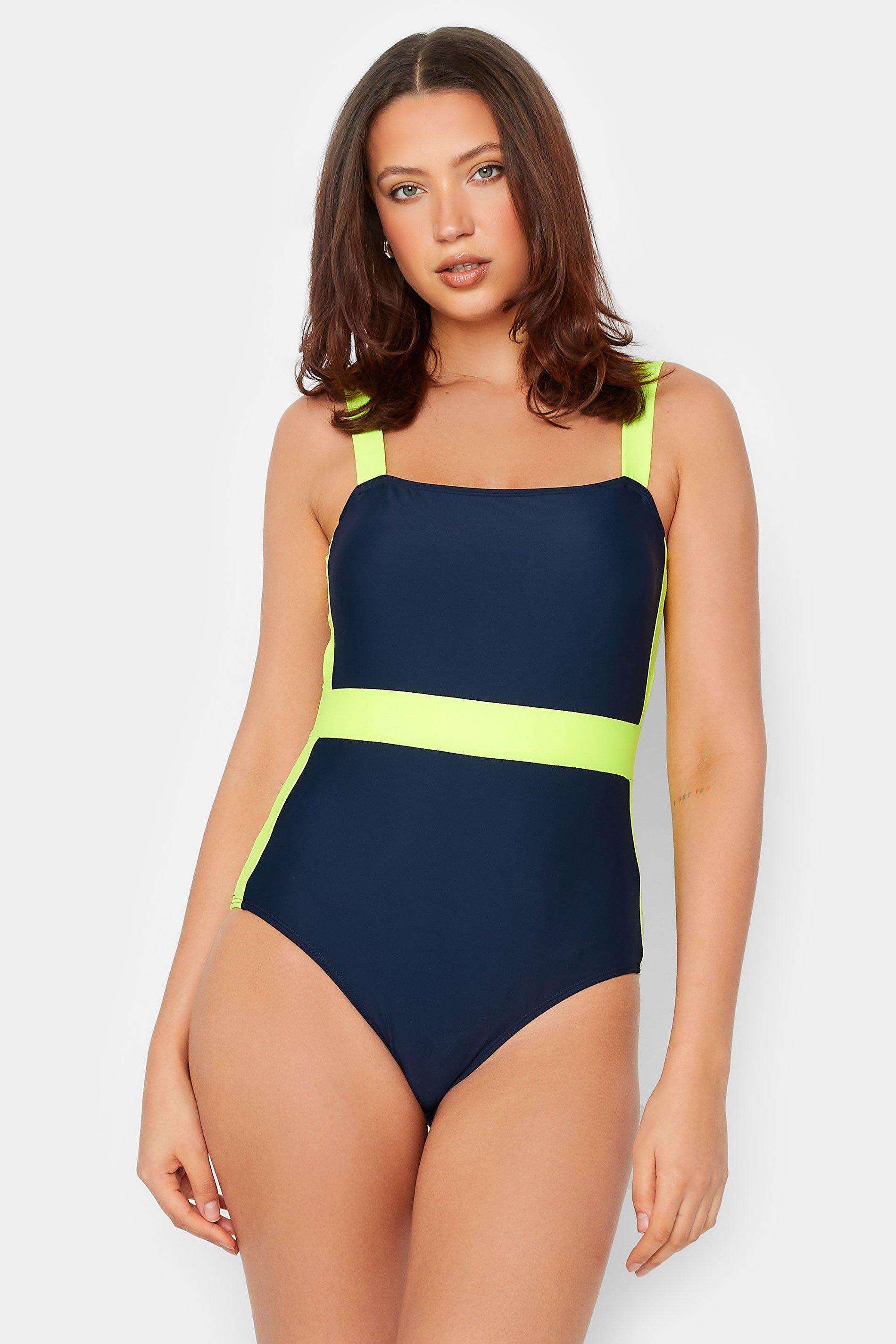 Tall Colour Block Swimsuit