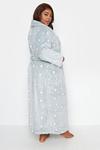 Yours Printed Maxi Dressing Gown thumbnail 4