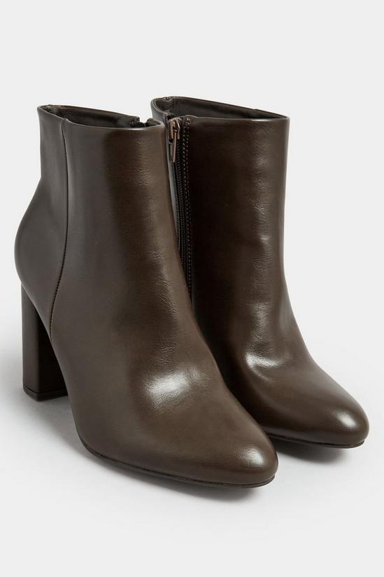 Yours Extra Wide Fit Limited Collection Heeled Ankle Boots 2