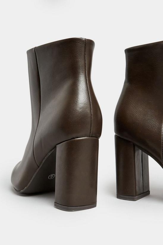 Yours Extra Wide Fit Limited Collection Heeled Ankle Boots 4