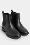 Yours Wide & Extra Wide Fit Faux Leather Elasticated Chelsea Boots thumbnail 2