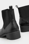 Yours Wide & Extra Wide Fit Faux Leather Elasticated Chelsea Boots thumbnail 3
