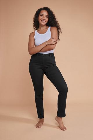Buy Yours Curve Black Skinny Stretch AVA Jeans from the Next UK online shop