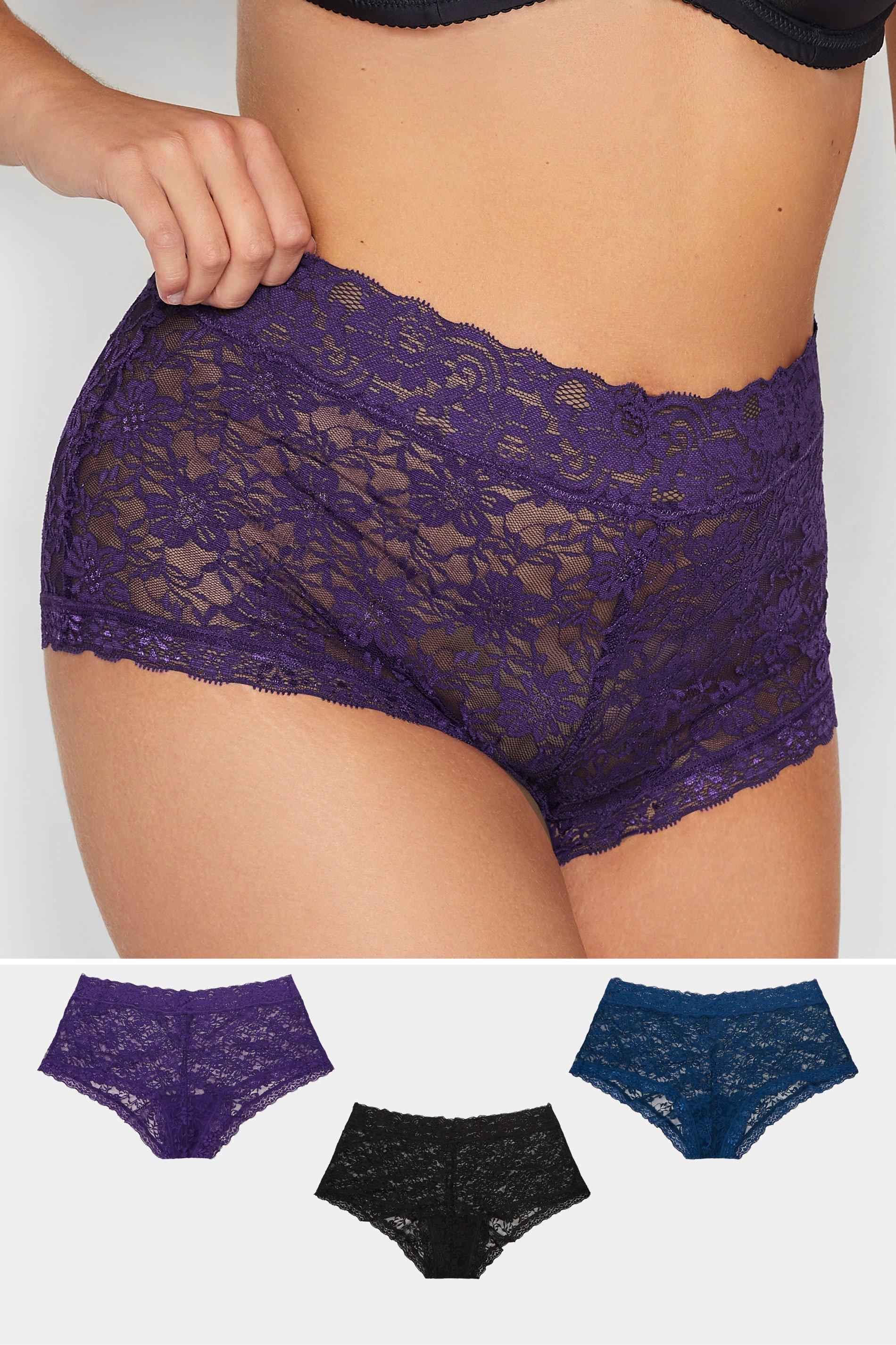 3 Pack Lace Shorts