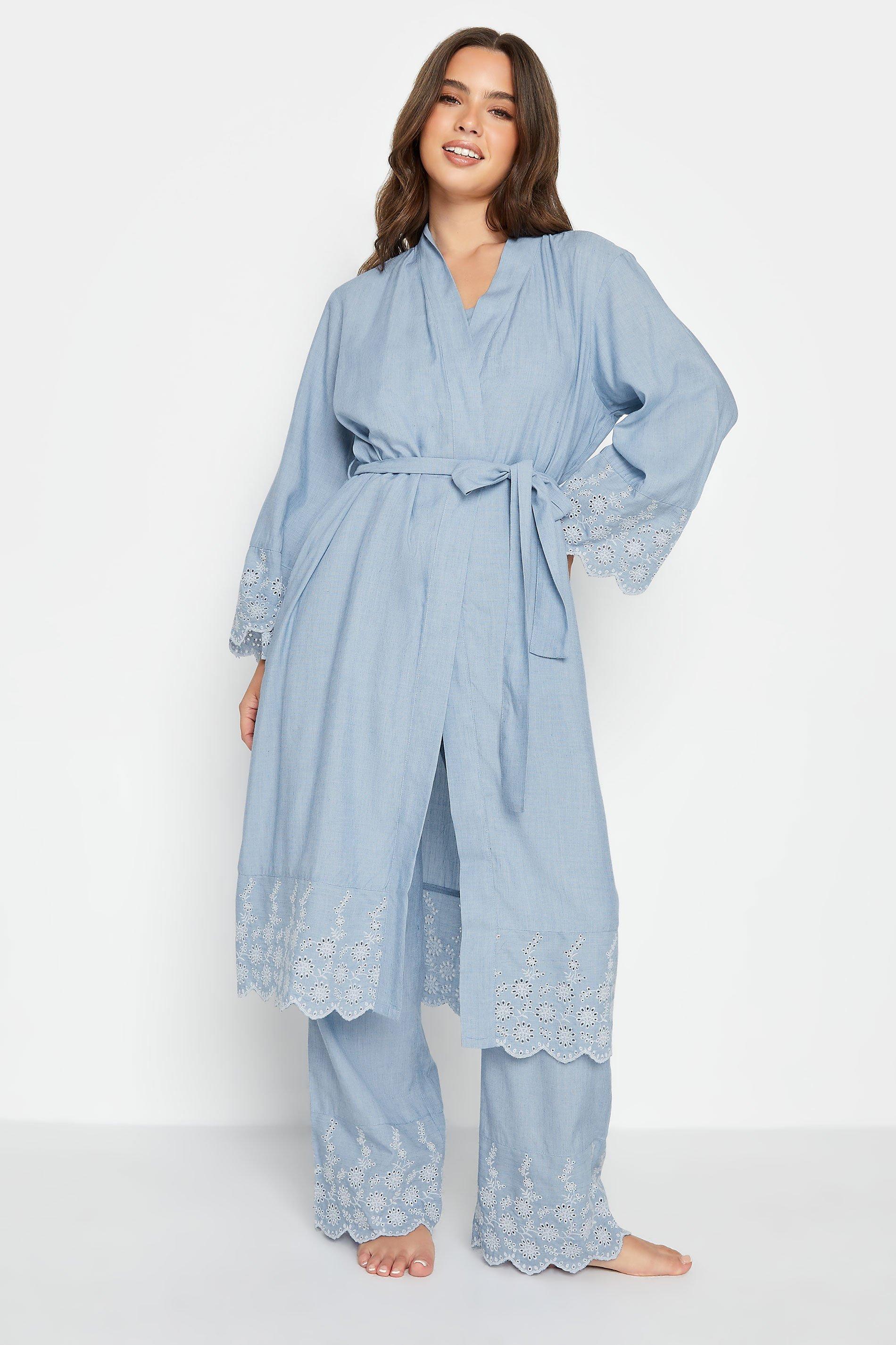Petite Broderie Anglaise Dressing Gown