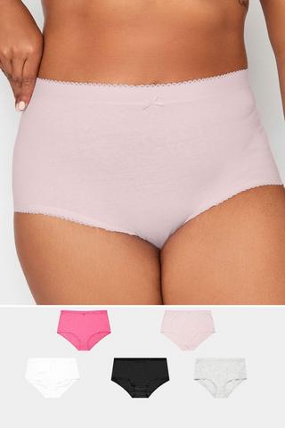 Buy ALAXENDER Women High Waist Full Briefs Panties Multipack