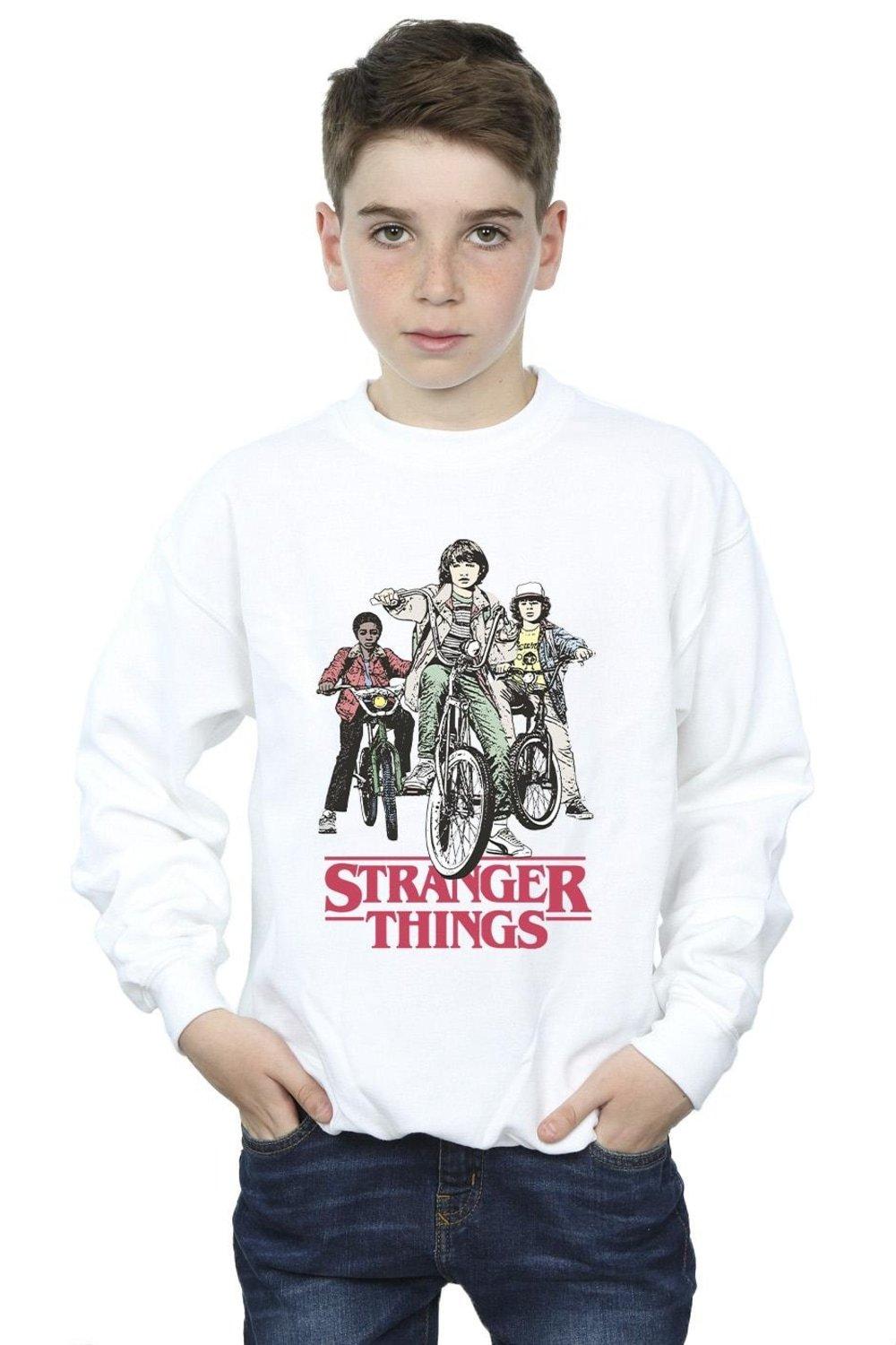 Stranger Things Retro Bikers Sweatshirt