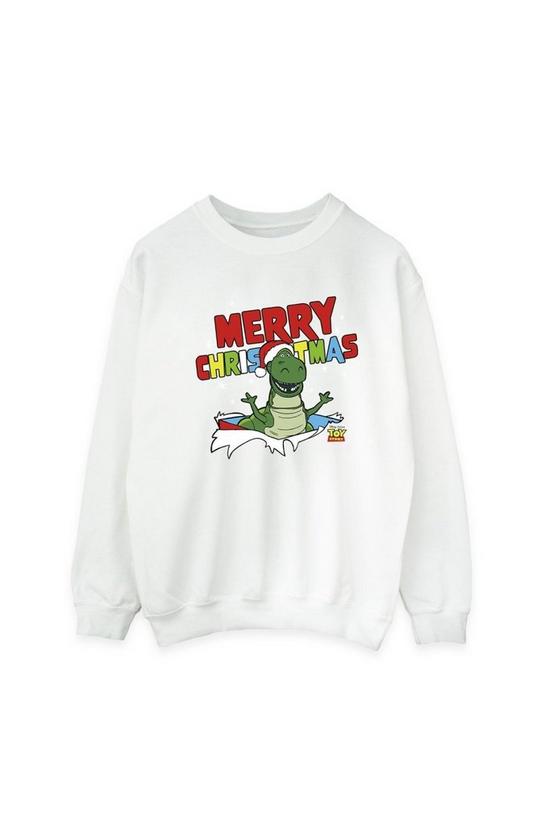 Disney Toy Story Rex Christmas Burst Sweatshirt 2