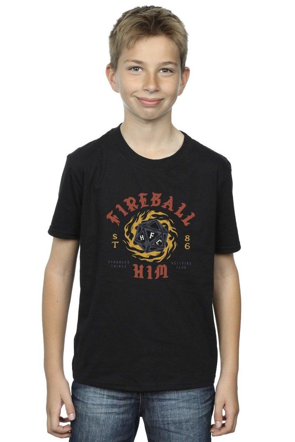 Stranger Things Fireball Dice 86 T-Shirt