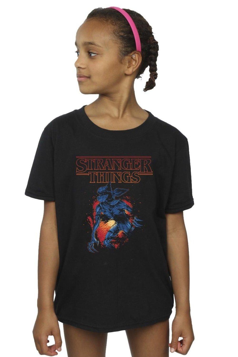 Stranger Things Demo Cave Cotton T-Shirt