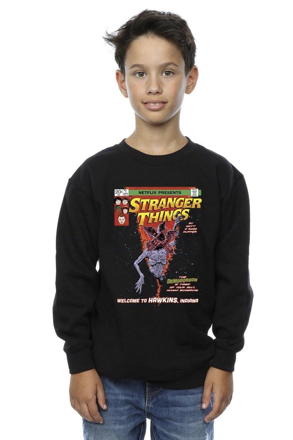 Stranger Things Comic Cover Sweatshirt